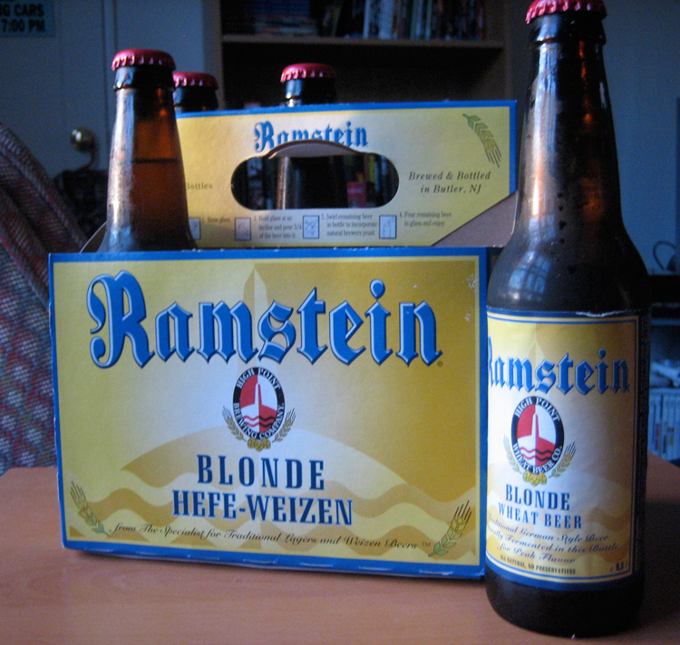 ramstein-blonde Ramstein has...no catchy on-bottle slogan.