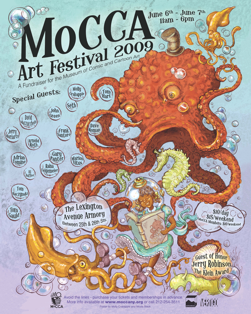MAF09-lrg This past year's MoCCA poster.
