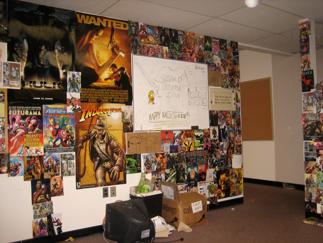 IMG_1701-copy More posters,<i> Previews</i> and panels adorning the walls.