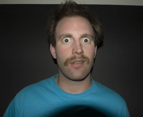 Lubicky-Day30 Matthew "His moustache cannot be killed by conventional means" Lubicky: Movember 30, 2009