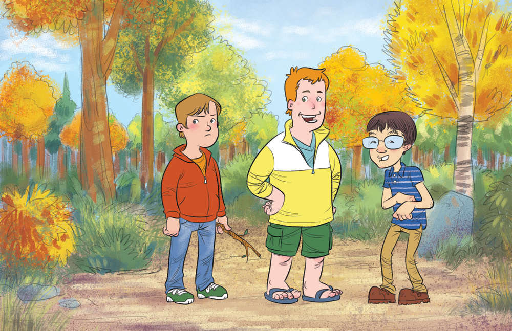 I'm the tall ginger!