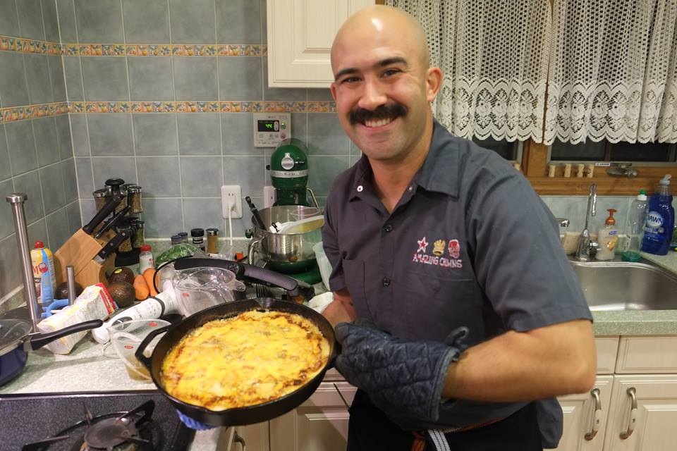 Marc Schork-Morency, our MVP and a heckuva cook!
