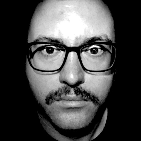 A 'stache in the dark...